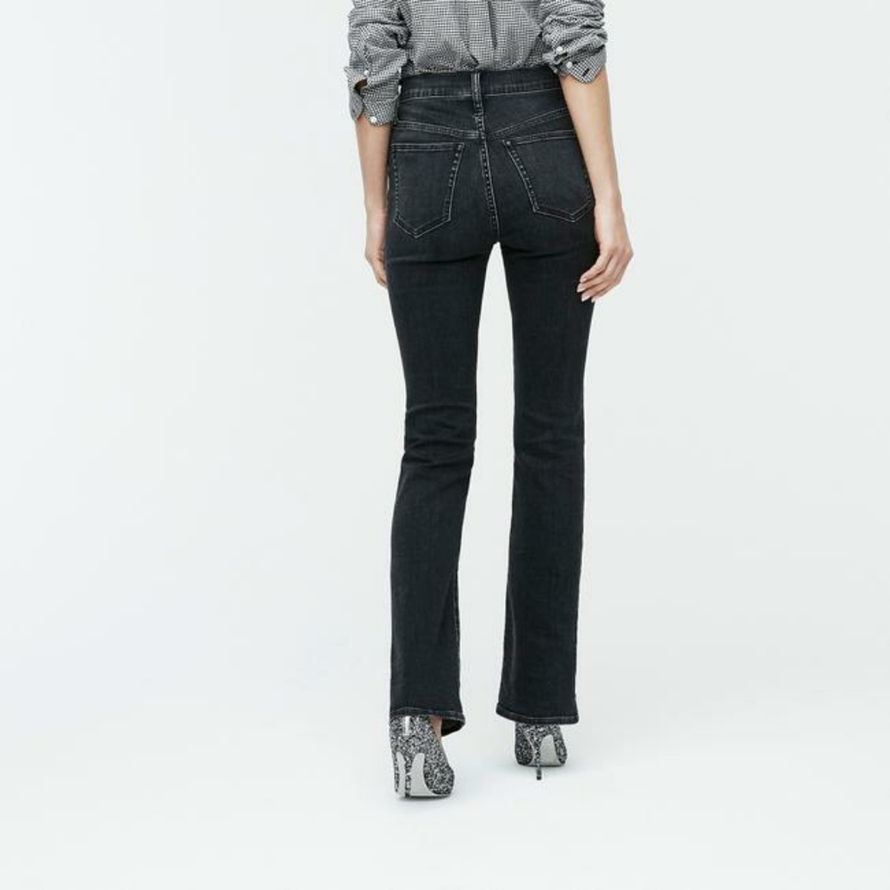 NWT J. Crew Full Length Demi Boot in Washed Black - Picture 3 of 16